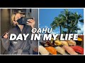 DAY IN MY LIFE *vlog* Oahu, Hawaii! Manicure, Spa Day, Taxes, Quick GRWM and Sushi Date!!