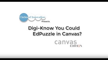 Digi-Know You Could EdPuzzle in Canvas