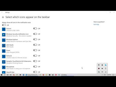 Windows 10 How to hide or view Taskbar icons hqdefault