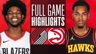 Game Recap: Hawks 120, Trail Blazers 106