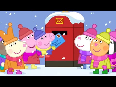 Christmas Letters! ✉️ Picking a Christmas Tree 🎄 Peppa Pig at Christmas