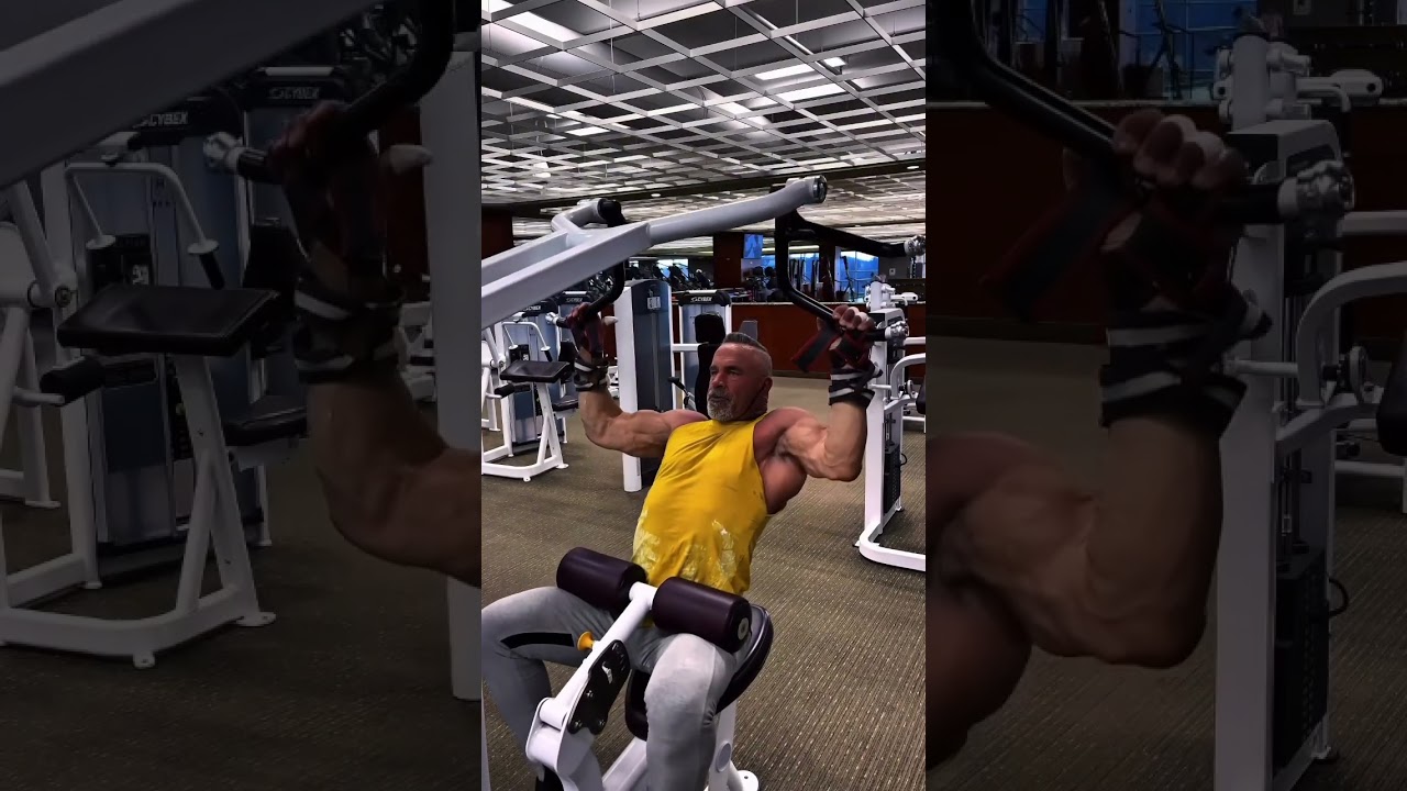 You just can’t beat a good set of wide lat pulldowns for developing back width.