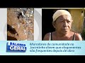 Moradores de comunidade no Jacintinho dizem que alagamentos são frequentes depois de obra