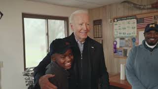 President Biden Plays Golf With Hurley And Hj In Michigan Biden-Harris 2024