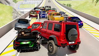 Big Ramp Jumps With Expensive Cars - Beamng Drive Crashes Destructionnation