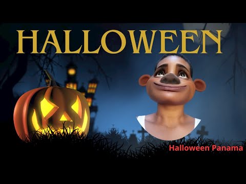 Halloween in Panama: Decorations, Music and Night Atmosphere - YouTube