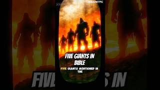 The Five Greatest Giants Ever Mentioned in the Bible #history #bible Net Worth