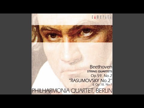 String Quartet No. 8 in E Minor, Op. 59 No. 2 "Rasumovsky": III. Allegretto