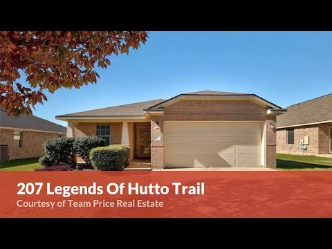 207 Legends Of Hutto Trail, Hutto, TX home video tour
