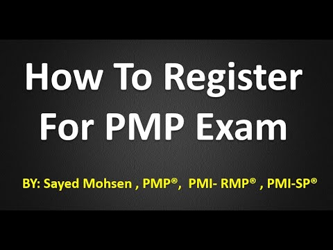 How to Register for PMP Exam | كيفية التسجيل لإختبار إدارة المشاريع