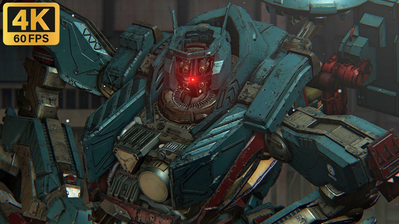 Armored Core 6 - Enforcer Boss Fight [4K 60FPS] [PS5] - YouTube