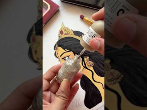 ❤️#art #viral #painting#drawing #shortvideo #sketch #shorts #navratri #devi #durgapuja #god #fyp