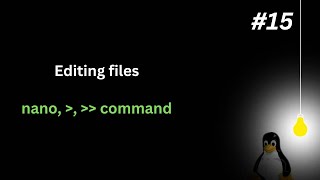 nano , echo commands in Linux PART-15 | HINDI | CompTIA Linux +