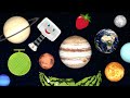 Planet Size Comparison Solar System Planets and Fruit Names for Kids and Babies How long does it tak