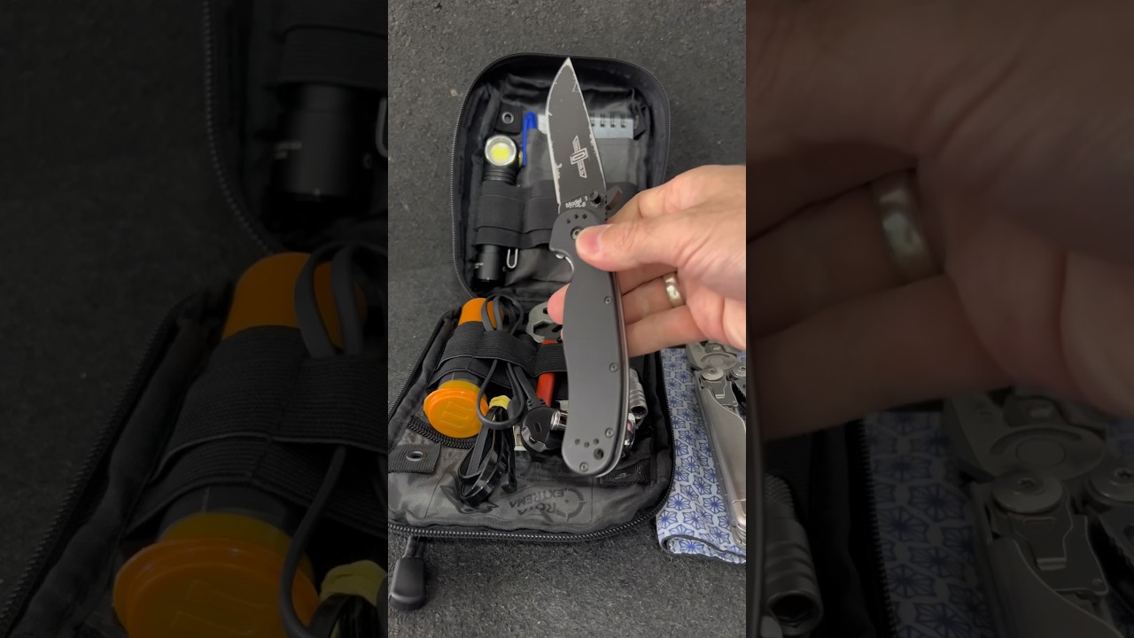 MEU KIT EDC ATUAL QUE FICA NO CARRO