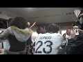 Angers SCO 3-0 SM Caen : la joie dans le vestiaire Angevin