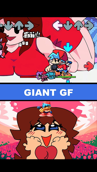 Giant GF - FNF Mod - Friday Night Funkin’ #fnf #fridaynightfunkin