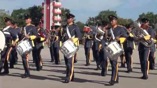 Persembahan Pancaragam Majlis Tamat Latihan 2017