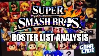 Super Smash Bros. Roster Leak Analysis Feat. Riley