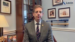 Rep. Mike Levin Speaks on President Trump Limiting California's Ability to Regulate Emissions