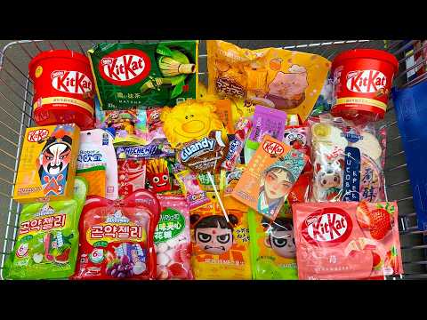 Конфеты и Сладости 🍔 Мега Шоппинг! Kit-Kat, Mamba, Kinder Chocolate, Cookies.Shopping a lot of candy