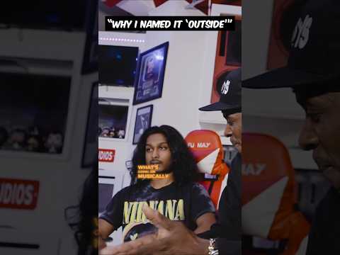 His First Single Had to Be Called “Outside” #cinematichiphop
