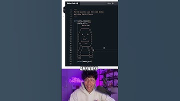AI draws santa claus🎅🏻🎄 #computerscience #softwareengineer #christmas #coding #python #ai