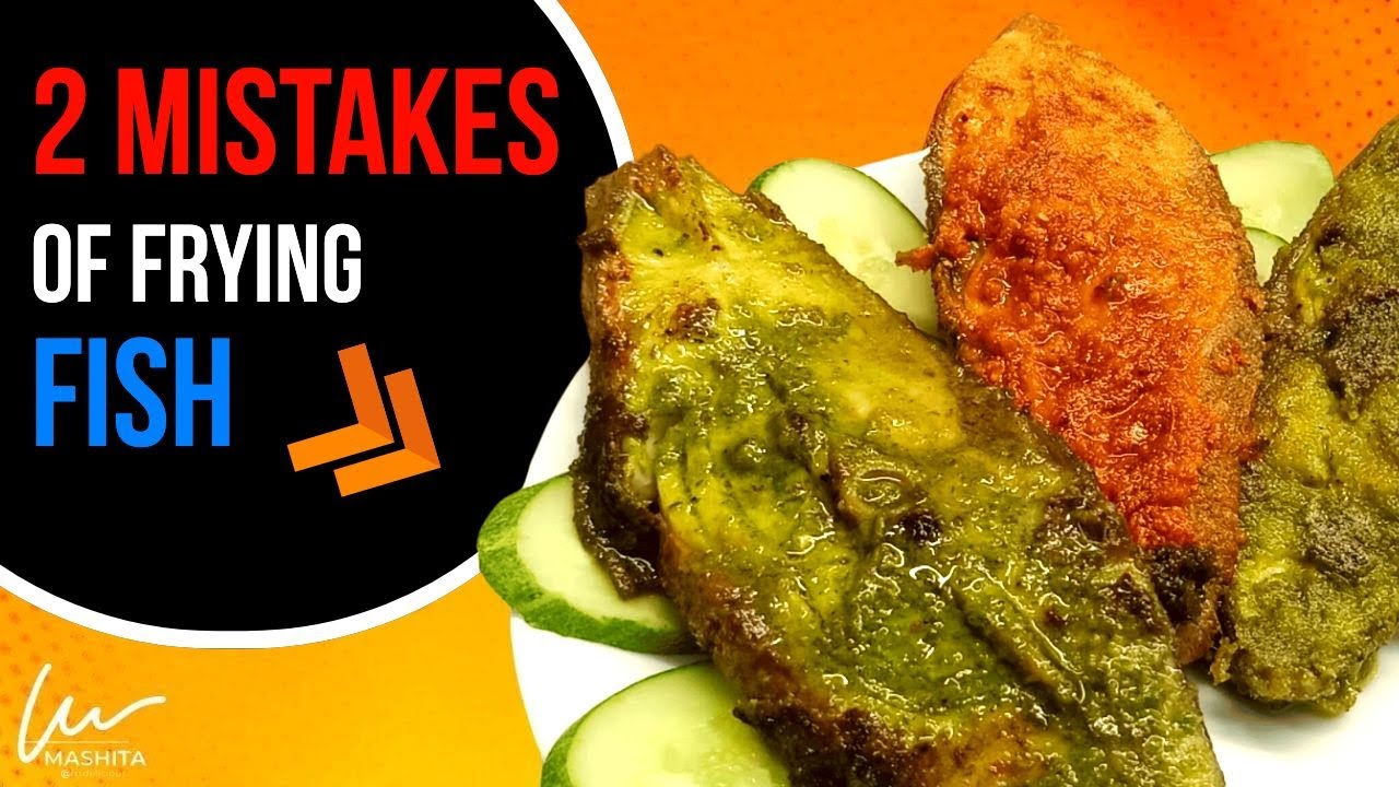 Frying fish tawa at home 3 ways.  Restaurant-style fried fish  Fry spicy fish in 20 minutes  Mashita