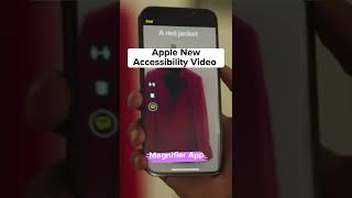 Apple New accessibility Video - Image Description, VoiceOver, Voice Control, Door Detection #apple
