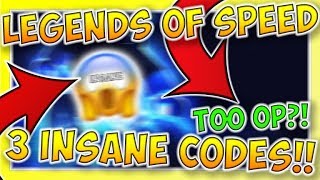 all codes in legends of speed roblox