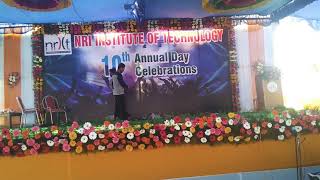 Nriit best dance performance on Annual day by jamal