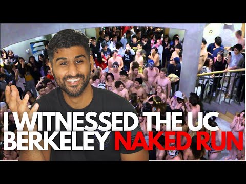 I WITNESSED The UC Berkeley NAKED RUN and I found the Footage...