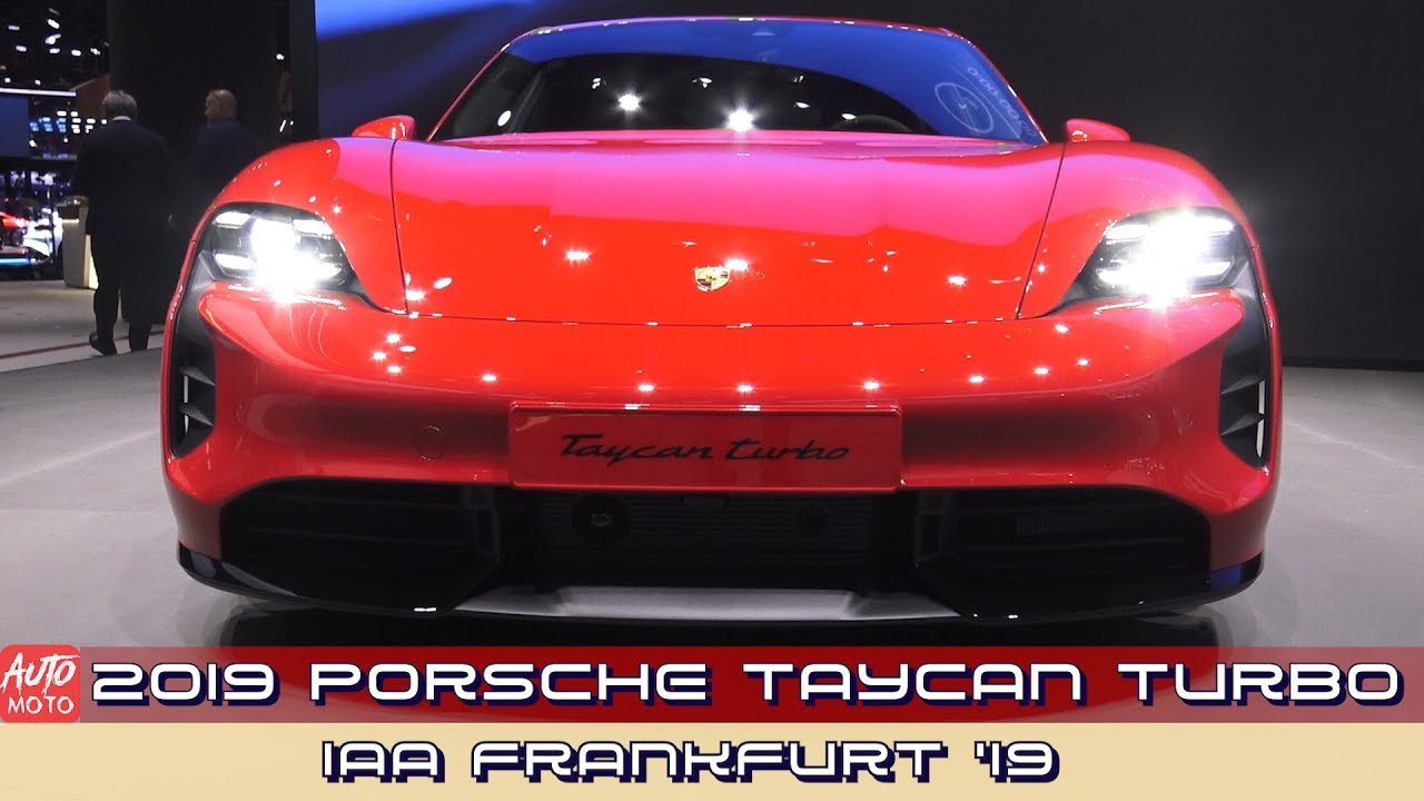 2020 Porsche Taycan Turbo Exterior And Interior Debut At Iaa