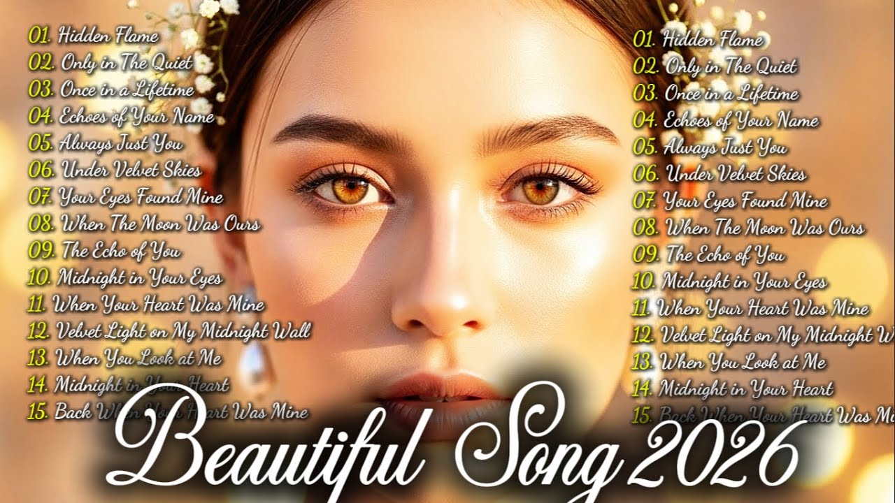 Beautiful Romantic Songs 2026 🎵 Easy Listening Love Playlist | Moonlight Harmonia