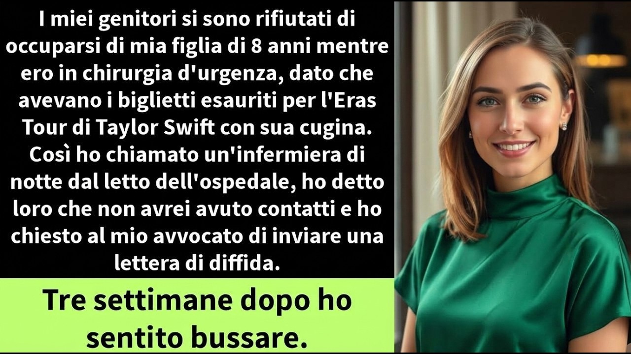 Alle due di notte ero sul pavimento della postazione infermieristica, tremavo così forte da non riuscire quasi a vedere, e il chirurgo mi disse che la mia appendice si era rotta e dovevo essere in...