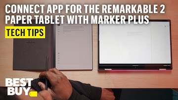 Access Your Notes Across Devices with the reMarkable 2 Paper Tablet – Tech Tips from Best Buy