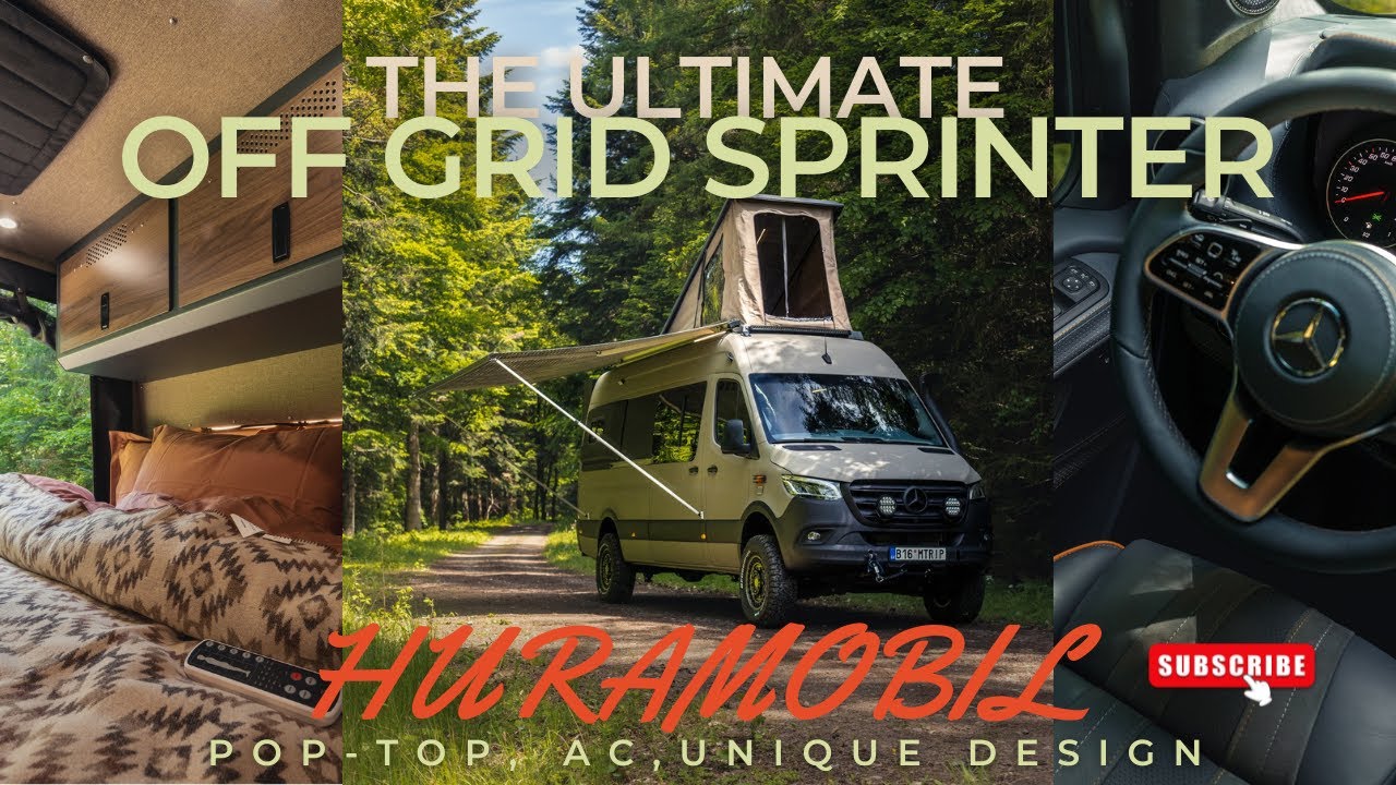 HURAMOBIL | Ultimate 4x4 Sprinter Conversion | First Czech Republic Project! V6 Engine!