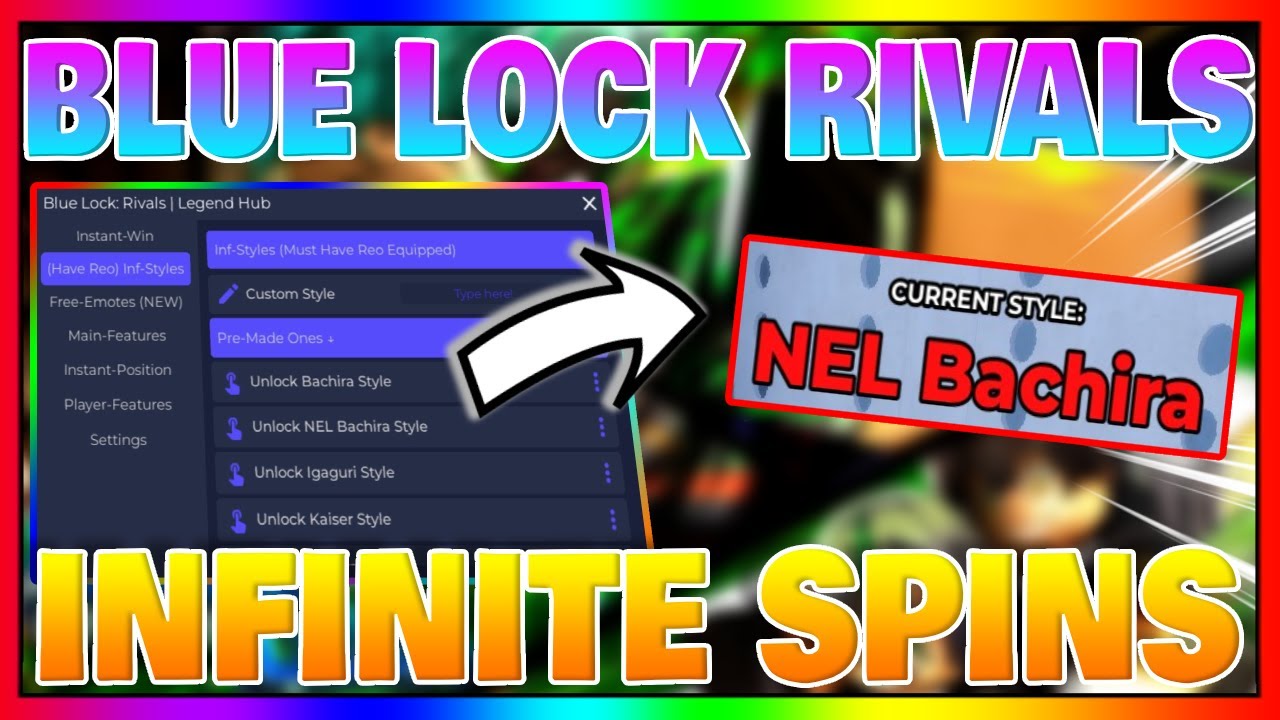 Blue Lock: Rivals Script GUI | Dupe, Rollback, Auto Win + More! (No Key ...