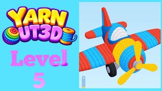 Yarn Out 3D Level 5 walkthrough solution