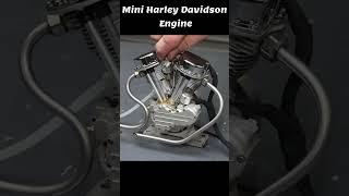 Miniature Harley Davidson Panhead Engine - Sounds Epic #shorts 