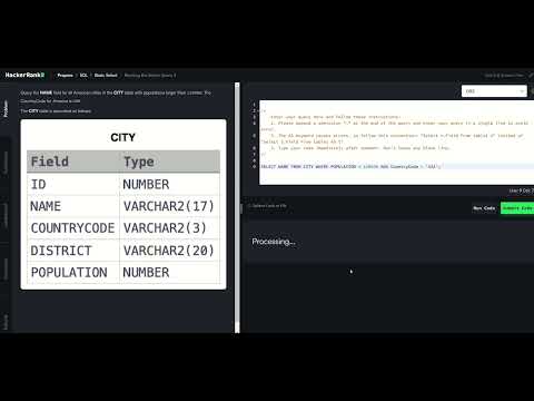 SQL Revising the Select Query II