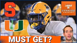 Syracuse Football's Potential for ELITE 2026 Recruiting Class Hinges on 5⭐️  Calvin Russell