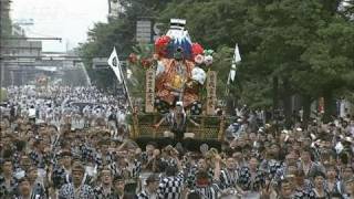 勇壮に「追い山」博多祇園山笠フィナーレ（11/07/15）