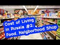 COST of living in RUSSIA, #2. FOOD PRICES. Open market format