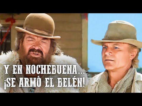 Y en Nochebuena... ¡se armó el belén! | Español | Terence Hill | Bud Spencer