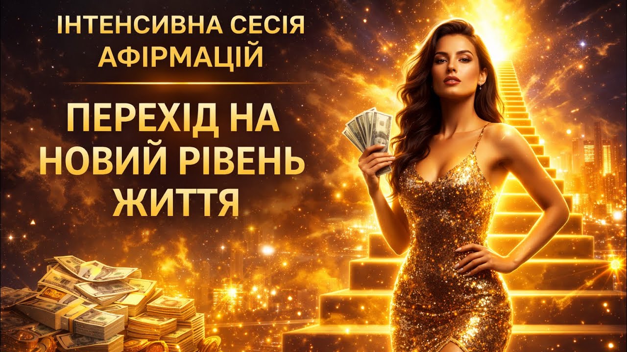 УВІМКНИ. СЛУХАЙ. ЗМІНЮЙСЯ | Інтенсивна сесія афірмацій