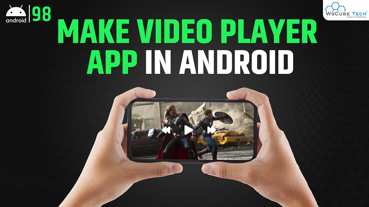 Android Video Player: Create Video Player in Android Studio