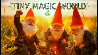 Magical Garden Gnomes 🌿 | Kids Rhyme Story Song | Calm Bedtime Animation for Kids | ZinHas