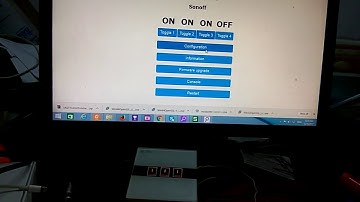 Smarthome #1| Sonoff-Tasmota firmware on 3 gang sonoff touch!
