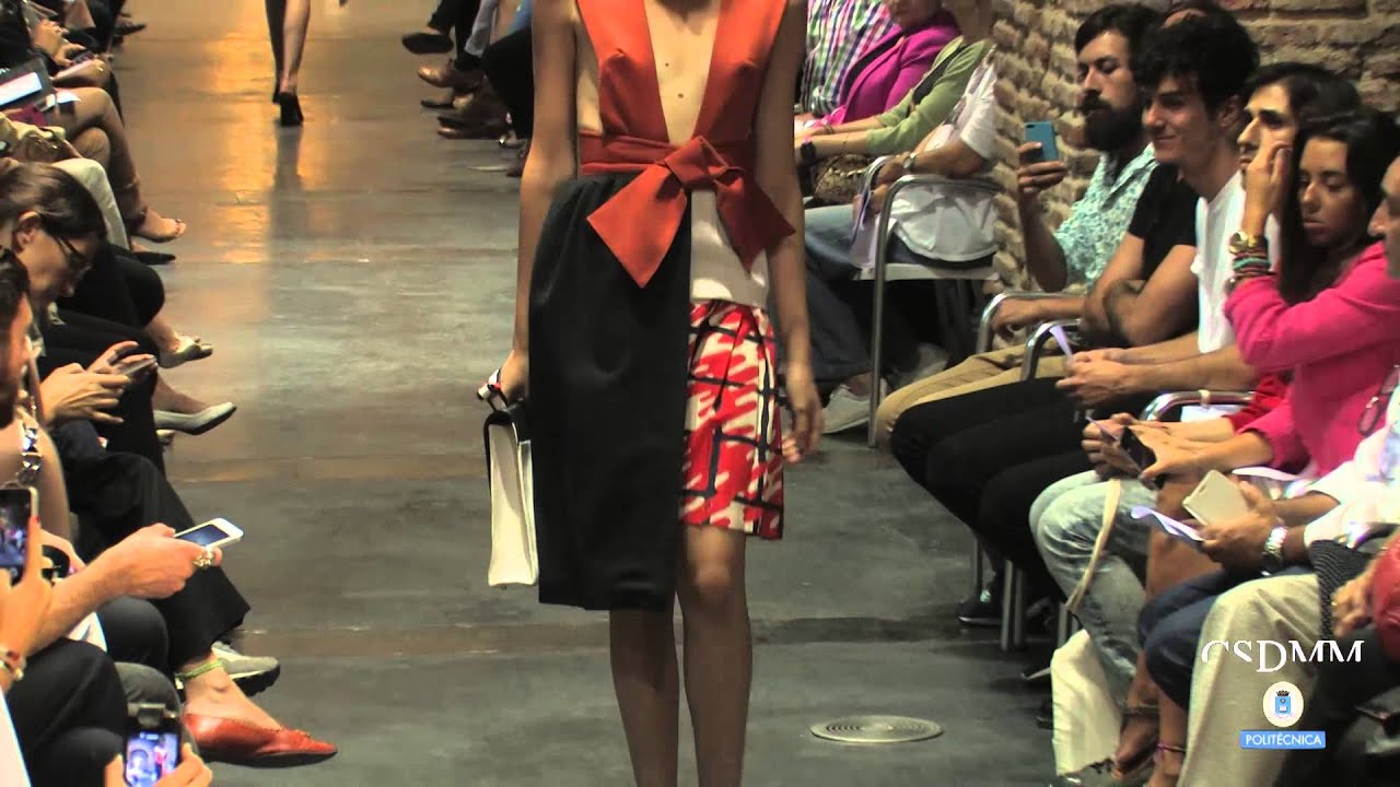 Desfile de Moda del CSDMM-UPM en Madrid es Moda en CondeDuque